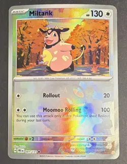 Pokemon Miltank 081/131 Sv: Prismatic Evolutions Master Ball Holo Common Basic … - Image 2