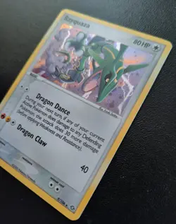 2005 Pokemon TCG Rayquaza-Emerald Series-# 9/106-Reverse Holo-NM - Image 4