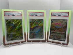 Sequential Pokemon Mew Illustration Rare PSA 10 Lot Bulbasaur Ivysaur Venusaur - Image 1