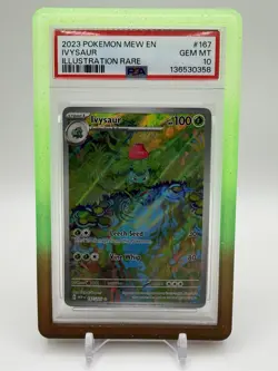 Sequential Pokemon Mew Illustration Rare PSA 10 Lot Bulbasaur Ivysaur Venusaur - Image 5