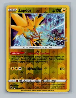Zapdos 029/071 - Reverse Holo - S10b: Pokemon GO - Image 1