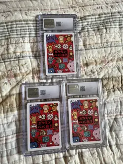 Pokemon Old Maid Starter Set Bulbasaur, Charmander, Squirtle CGC 10 - Image 2
