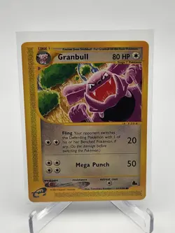 2003 Pokemon Granbull Skyridge E-Reader 61/144 Common LP TCG Nintendo - Image 1