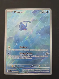 Phione 175/167 Illustration Rare Twilight Masquerade Pokemon Near Mint - Image 1