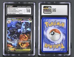Pokemon TCG Mega Charizard X ex 125/094 Phantasmal Flames SIR Holo CGC 10 360 HP - Image 2