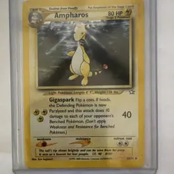 Pokemon Ampharos Neo Genesis 11/111 Holo Rare Stage 2 Unlimited English 2000 - Image 1