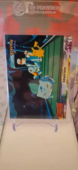 Pokemon TCG Topps Movie Animation Series Mewtwo Strikes Back #31 Reunited! - Image 1