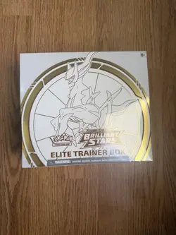 Pokemon TCG Sword & Shield Brilliant Stars Elite Trainer Box ETB Factory Sealed 820650850127 - Image 1