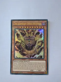 YUGIOH THE LEGENDARY EXODIA INCARNATE ULTRA RARE LDK2-ENY01 - Image 1