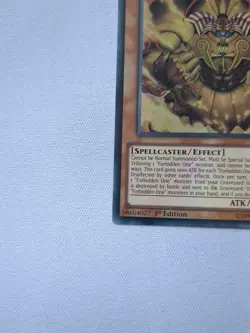 YUGIOH THE LEGENDARY EXODIA INCARNATE ULTRA RARE LDK2-ENY01 - Image 4