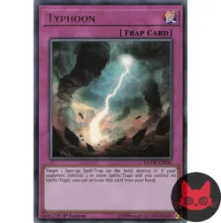 Yugioh Typhoon DUDE-EN046 Ultra Rare 1st Edition NM - Image 1