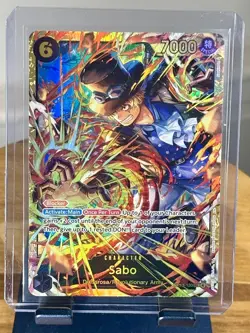 Sabo SEC 2025 One Piece Carrying On His Will OP13-120 English - Image 1