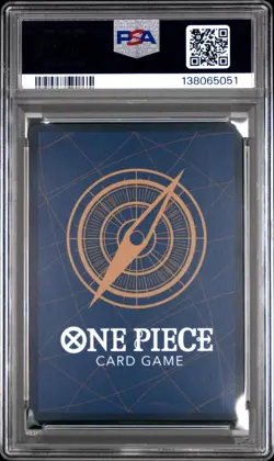 One Piece Monkey D. Luffy 25th Anniversary English Promo P-001 PSA 10 - Image 2