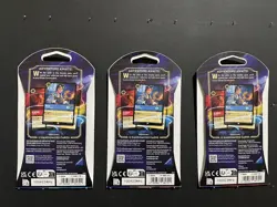 Disney Lorcana First Chapter 3X Sleeved Blister Packs ALL ART SET Sealed - Image 5