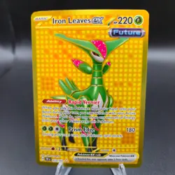 Iron Leaves EX 213/162 Pokemon Card - SV05: Temporal Forces - NM - Image 1