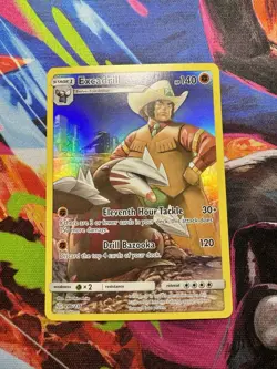 2019 Pokemon Sun & Moon Cosmic Eclipse Excadrill #246/236 Mint - Near Mint Card - Image 1
