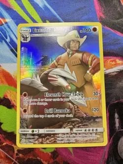 2019 Pokemon Sun & Moon Cosmic Eclipse Excadrill #246/236 Mint - Near Mint Card - Image 5