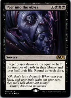 Peer into the Abyss R Core Set 2021 117 NM - Image 1