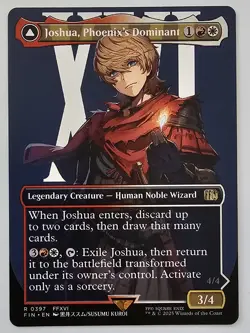 Joshua, Phoenix's Dominant (Borderless) Final Fantasy Regular - Image 1
