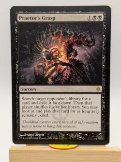 Magic: The Gathering Praetor's Grasp New Phyrexia Regular - JA249 - Image 1