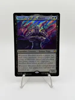 Shredder, Shadow Master - Surge Foil TMC NM MTG TMNT - Image 1