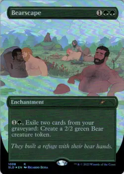 Bearscape - Secret Lair Pride Across the Multiverse - 1008 - NM Foil - Image 2