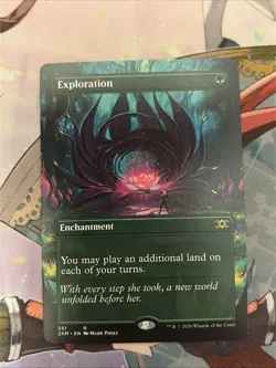 1x Exploration - Foil - Borderless NM-Mint, English Double Masters MTG Magic - Image 1