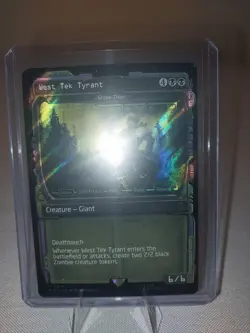 MTG Magic the Gathering West Tek Tyrant (showcase) (surge foil) Fallout NM - Image 2