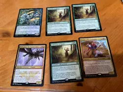 6x mtg mix lot rare mythic foils #31 - Image 1