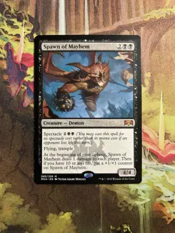 Spawn of Mayhem NM, English MTG Ravnica Allegiance - Image 1