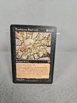Tombstone Stairwell - Magic the Gathering - MTG-Mirage Rare - Image 1