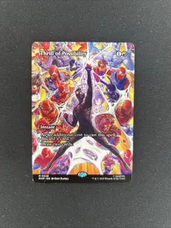 Thrill of Possibility | 0028 | MTG | Marvel’s Spider-Man | Borderless | Regular - Image 1