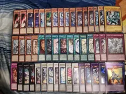 Yugioh 47 Card Primite Blue-Eyes Deck Core Secret Maiden Wishes Drillbeam - Image 1