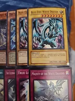 Yugioh 47 Card Primite Blue-Eyes Deck Core Secret Maiden Wishes Drillbeam - Image 2