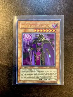 Dark Eradicator Warlock 1st Edition SD6-EN001 (EX-NM) - Image 2