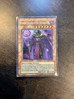 Dark Eradicator Warlock 1st Edition SD6-EN001 (EX-NM) - Image 5