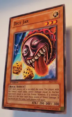 Yu-Gi-Oh! Dice Jar PGD-027 Pharaonic Guardian 1st Edition Vintage 2003 Near Mint - Image 3