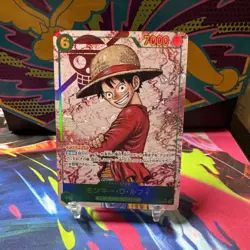ONE PIECE Card Monkey D Luffy SEC OP13-118 Carrying on His Will JP - Image 1