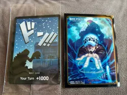 One Piece DF03 Devil Fruit Collection Vol 3 Sealed Promo Don Card & Sleeves Only - Image 1