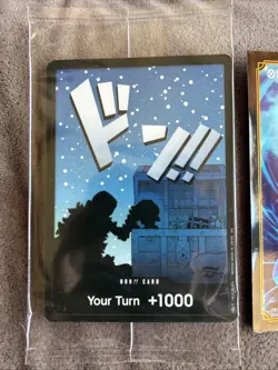 One Piece DF03 Devil Fruit Collection Vol 3 Sealed Promo Don Card & Sleeves Only - Image 2