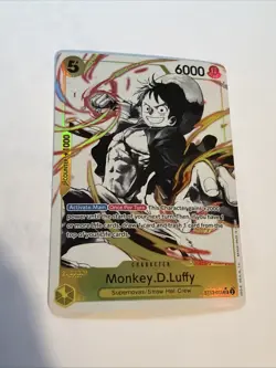 Monkey.D.Luffy (015) (Parallel) ST13-015 Ultra Deck: The Three Brothers Foil - Image 1