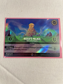 Disney Lorcana KUZCO’S PALACE ENCHANTED Foil 213/204 INKLANDS EN-3 NM - Image 1