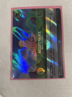 Disney Lorcana KUZCO’S PALACE ENCHANTED Foil 213/204 INKLANDS EN-3 NM - Image 2