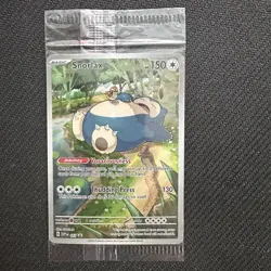 Pokemon TCG Snorlax 051 SV Scarlet & Violet 151 Promo Card Sealed - Image 1