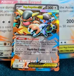 Mega Kangaskhan Ex Promo REGULAR And JUMBO cards NM Pokemon Cards - Image 2