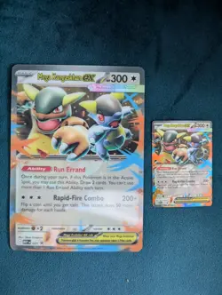Mega Kangaskhan Ex Promo REGULAR And JUMBO cards NM Pokemon Cards - Image 4