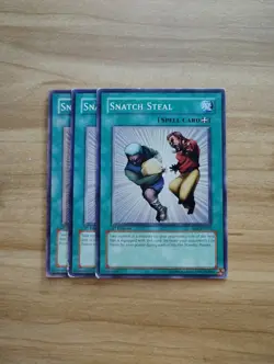 Yu-Gi-Oh - Snatch Steal 3X - Full Playset - Image 1
