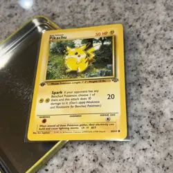 1st Edition Pikachu 60/64 MINT 📲 ⚠ | Vintage WOTC Grail Card | Pokemon TCG NM - Image 5