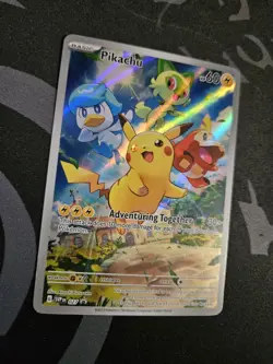 Pikachu 027 Sv: Scarlet & Violet Promo Cards Holo NM - Image 2