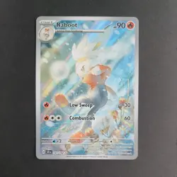 Raboot Stellar Crown 147/142 Illustration Rare Pokemon Card - Image 1